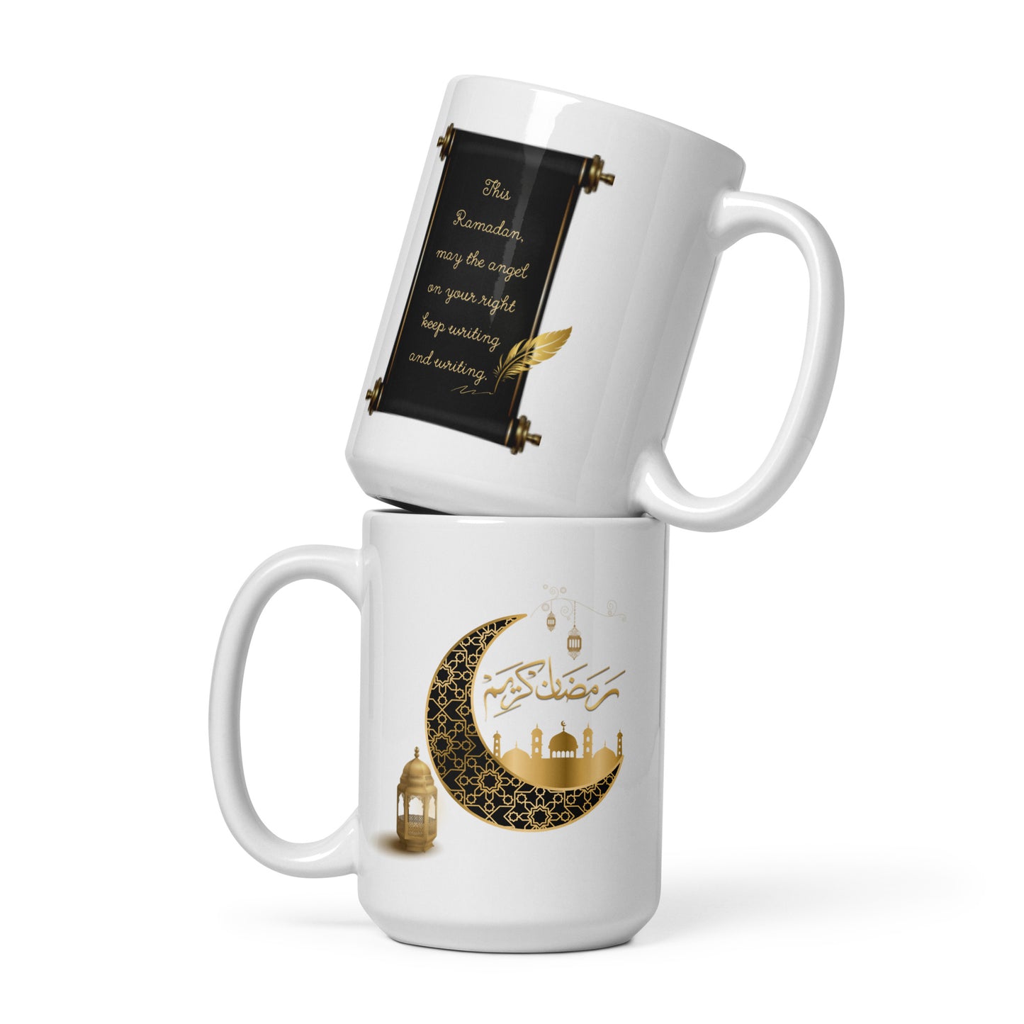 Ramadan Scroll | Ramadan Collection | White Glossy Mug